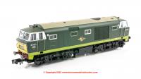 2D-018-012 Dapol Hymek Diesel Locomotive number D7071 in BR Green livery with small yellow panels